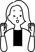 笑顔の人イラスト